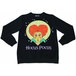 Cakeworthy Hocus Pocus Winifred Sanderson Sweater Halloween Sweatshirt Black NWT